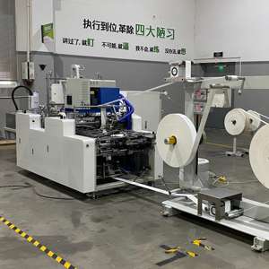 Cara Brand Custom Large Fancy Glossy Finish Kraft Shopping <span class=keywords><strong>Bag</strong></span> <span class=keywords><strong>Machine</strong></span> con su propio logotipo - Product Image 6