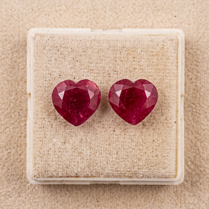 Rubí Rojo Natural de Grado AAA, Corte Corazón, 14.5*15.1 MM, 21.37CTS, Sin Calentar, Sin Tratar, Certificado por IGI, NARNOLI IMPEX África, para Joyería - Product Image 1