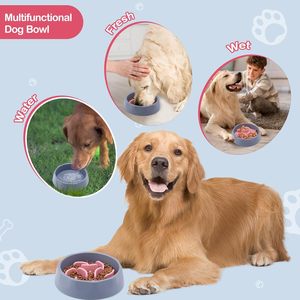 Comedero Lento para Perros de Silicona Ecológico y Lujoso, Antideslizante, con Capacidad de 700 ml y Tapete de Agua - Product Image 3