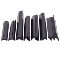 Joint en caoutchouc EPDM pour mur-rideau en verre, profilé en aluminium, bande d'étanchéité, joint en caoutchouc adapté pour porte et fenêtre