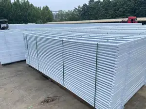 Premium 5-Rail Livestock Cattle Panels Waterproof Fence For Horse Sheep Security And Powder Coating Horse Cattle Panel Yard