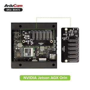 Kit <span class=keywords><strong>multi</strong></span>-caméras GGDX Chipboard Imx219 pour Agx Orin Dev, capteur 8MP, prend en charge jusqu'à 6 caméras en streaming - Product Image 4