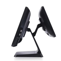 Système tactile de machine de point de vente de 15.6 pouces avec écran d'invité tout dans une caisse enregistreuse Win 10