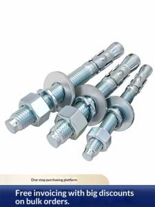 Anclajes de Cuña de Acero Galvanizado Gecko para Reparación de Automóviles M6-M24 con Arandelas Ampliadas para Uso en Elevadores - Product Image 5