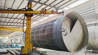 Système de préparation de fibres recyclées Yunda, pulpeur à tambour, moulin à pâte, 380V, 400-550T/J, usine de fabrication, moteur en acier