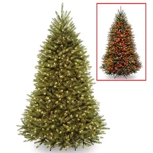 Personalizzato 7ft 8ft 9ft 11ft 12ft pvc albero di Natale gigante con luci per la decorazione della casa di Natale