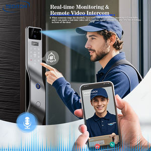 Riconoscimento biometrico intelligente dell'impronta palmare 3D controllo facciale Wifi digitale telecamera di sicurezza blocco automatico blocco elettronico - Product Image 4