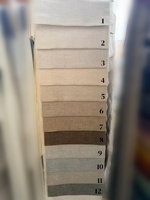 Rideaux en coton et lin de style naturel américain, écologiques, avec taille et couleur personnalisables pour salon, chambre à coucher, bureau