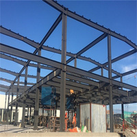 Edificio de Oficinas Prefabricado de Acero de Varios Pisos con Estructura de Acero Prefabricada de Rápido Montaje y Conexión de Perno de Alta Resistencia