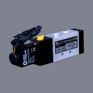 วาล์วนิวแมติก STRONG AIR 5/2 สำหรับเครื่องจ่ายของเหลว 24V DC แรงดันสูง ขนาดกะทัดรัด ควบคุมลม สำหรับอุตสาหกรรมอัตโนมัติ เครื่องจักรโลหะ - Product Image 1