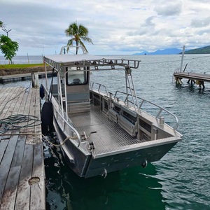 Fabricant de bateaux de travail en aluminium soudé à console centrale de 9 m (30 pieds), <span class=keywords><strong>ferry</strong></span>, bateau de fret, petit bateau de débarquement - Product Image 1