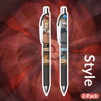 Stylo gel à pression Ninja Anime de 5e génération, vente chaude, pour les étudiants, papeterie, école, bureau, fournitures d'écriture quotidiennes, figurine d'anime