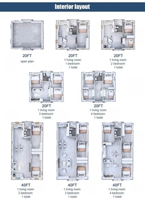 <span class=keywords><strong>Casa</strong></span> Prefabricada Portátil y Expandible, Tipo Tiny House, Modular, para Huéspedes de Resort - Product Image 6