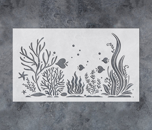 Ensemble de pochoirs coquillages réutilisables, modèles de coquillages marins <span class=keywords><strong>pour</strong></span> la <span class=keywords><strong>peinture</strong></span> <span class=keywords><strong>sur</strong></span> murs, <span class=keywords><strong>bois</strong></span>, tissu, décoration intérieure - Product Image 4