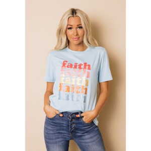 TD Faith Ladies girocollo t-shirt in cotone traspirante maglia di seta di alta qualità Casual con scritte floreali Short Top 2XL 3XL disponibile - Product Image 1
