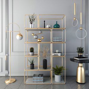 Wohnzimmer Metall Bücherregale Lager regale Trennwand Trennwand Lager regale Trennwand Wand Büro trennwand Eisen Bücherregale - Product Image 1