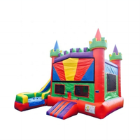 Château gonflable modulaire pas cher à vendre, toboggan gonflable pour tout-petits