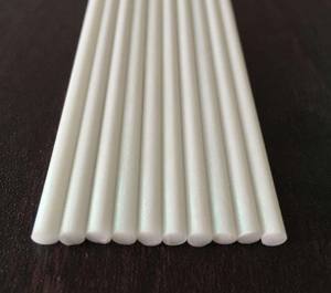 قصبة صيد شفافة مصنوعة من الألياف الزجاجية صلبة frp Pultrusion صغيرة الحجم - Product Image 3