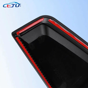 Accessoires de style de voiture Carbon Fiber Look Pater Vehicle Leaf Side Panel Cover Panneau décoratif pour Jetour Traveller T2 - Product Image 3