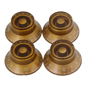 Perilla de control de tono de volumen transparente Top Hat para <span class=keywords><strong>guitarra</strong></span> eléctrica Agujero de 6mm de diámetro - Product Image 1