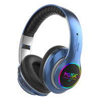 Headset Nirkabel Pencahayaan RGB Berkualitas Tinggi, Untuk Gaming & Musik, Suara HiFi Latensi Rendah, Dapat Disesuaikan OEM