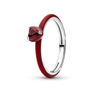 Anello in Argento Sterling Placcato <span class=keywords><strong>Oro</strong></span> 14K con Zirconi e Design a Cuore Chakra per Matrimonio e Fidanzamento - Product Image 6