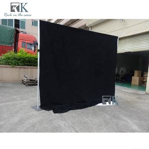 ขาตั้งท่อคุณภาพสูง ผ้าม่านกันแสง ฉากหลังแบบท่อ ผ้าม่านแบบท่อ - Product Image 3