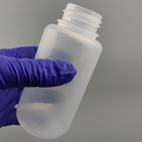 Flacon de réactif vide transparent en plastique PP de 250 ml, à bouchon à vis, étanche, autoclavable, certifié ISO13485, pour usage en laboratoire JSBIO