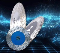 Lame de scie diamantée professionnelle de qualité supérieure pour la découpe rapide et lisse de dalles de granit et de marbre noir Turbo Rim, qualité export.