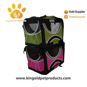 Vente en gros de cages pour chiens et chats en tissu Oxford, cages pour porte-motos, caisses pour chiens d'intérieur approuvées par les compagnies aériennes de voyage - Product Image 5