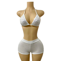 Yinlin Vente en gros de vêtements exotiques pour femmes, combinaison scintillante pour festival