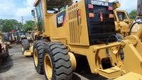 Le Japon a utilisé Cat140H VHP-190 120G 120H 140G 140H 140K VHP-185 120K niveleuses sur pneus pour les travaux de construction
