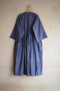 Long Embroidered Maxi <b>Dress</b> | Handmade Cotton <b>Dress</b> | <b>Bohemian</b> Oversized <b>Dress</b> | Ethnic Summer <b>Dress</b> | Afghani Neck Yoke <b>Dress</b> - Product Image 2