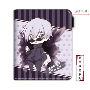 11 Diseños de Anime JJK, Cartera Plegable Corta con Diseño de Yuji <span class=keywords><strong>Itadori</strong></span> y Megumi Fushiguro para Fans - Product Image 5