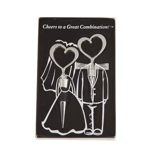 Hot-bán đúc chai rượu vang nút chai Stopper vít Opener Set nhà để xe mở tự động mở chai - Product Image 1