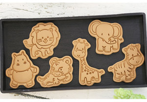 Set di Tagliabiscotti a Forma di Animali della Foresta, Regalo per Pasticceria, Splendidamente Confezionato per il Piccolo Esploratore della Natura - Product Image 3