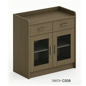 Modern Living Room Cabinet with Wood Storage Furniture 38079-CS08 - Product Image 1