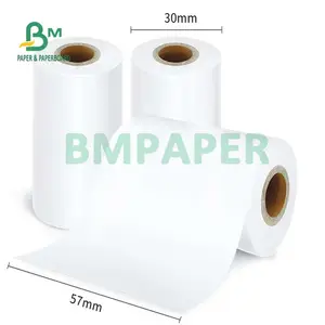 65gsm 80*80mm תרמית פקס נייר רול כרטיס מכונת הדפסת נייר