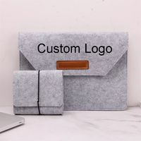 Portable Logo Personnalisé 14 15.6 et 16 Pouces Ordinateur Portable Tablette Sac Feutre Document Notebook Emballage Sac De Transport