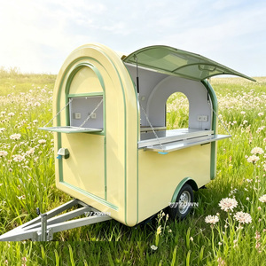 Remorque alimentaire mobile polyvalente et pratique, système utilitaire complet, conception personnalisée pour la vente de restauration rapide de rue et de boissons - Product Image 1