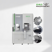 Tour vertical haute vitesse Fanuc CNC à broche unique 3 axes haute précision VT600M