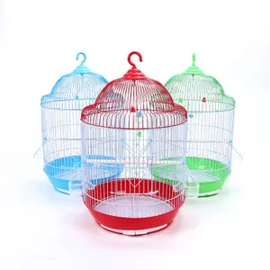 Commercio all'ingrosso nuove forniture per animali domestici gabbia per uccelli in plastica gabbia per uccelli gabbia per uccelli piccola gabbia per uccelli - Product Image 1