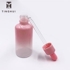 Botella de Vidrio Degradado con Gotero en Color Oro Rosa, de 5ml, 10ml, 15ml, 20ml, 30ml, 50ml y 100ml, Nuevo Diseño, para Aceite de Cutículas - Product Image 5