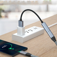 Kabel ekstensi USB3.0 pria ke Tipe c, kabel ekstensi Hard Drive seluler USB 3.0, kabel Data Tipe c