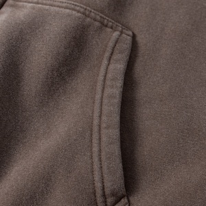 Sweat-shirt à capuche zippé en molleton bouclette 460 g/m² personnalisé, 100 % coton, délavé à l'acide, style streetwear oversize, vente en gros - Product Image 5