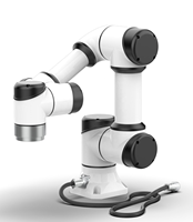 Mini Robot de Escritorio de 1 kg, Robot Colaborativo de 6 Ejes para Cafeterías, Robots Colaborativos para el Sector Salud