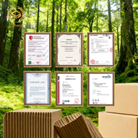 Boîtes d'emballage en carton ondulé de haute qualité pour fruits (oranges, pommes, citrons) – Boîtes de présentation laminées mates