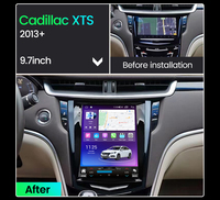 MEKEDE-Reproductor de música y vídeo con Radio para coche, 8 núcleos, WiFi, 4G LTE, ventilador de refrigeración para Cadillac ATS ATSL XTS SRX CTS
