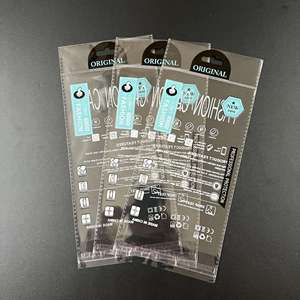 Tùy Chỉnh In Ấn Logo Nhựa OPP Túi Điện Thoại Di Động Trường Hợp Bao Bì Phù Hợp Trong Suốt Tự Dính Túi Với Treo Lỗ - Product Image 5