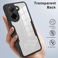 Coque de téléphone portable transparente en TPU souple et PC rigide avec protection d'écran transparente à 360 degrés pour Xiaomi Redmi A5 4G 171 mm